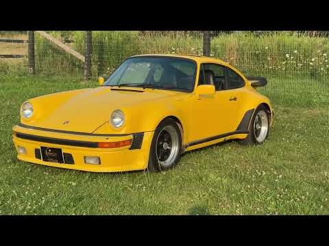 **SOLD on the CCC Buy-It-Now Lot** 1986 Porsche 911 Turbo Coupe 4-Speed Manual