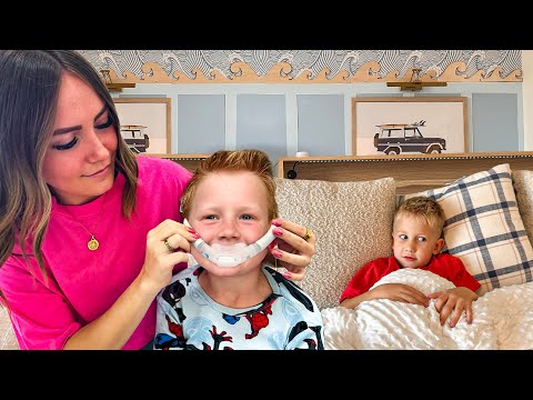 Meus filhos usam máscara para dormir?!? *O mais novo dos 16 se muda?!*