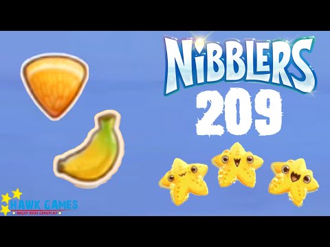 Nibblers - 3 Stars Walkthrough Level 209