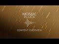 Video 4: Mosaic Pluck - Content Overview
