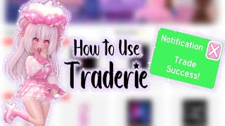 How to Use Traderie | Royale High | Riivv3r