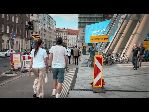 Vienna Walk Leopoldstadt (2º distrito), julho de 2023 | 4K HDR