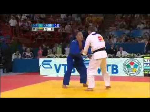 JUDO 2011 World Championships: Timur Bolat (KAZ) - Karolis Bauza (Ltu)