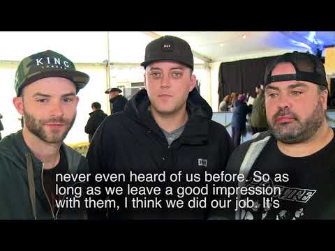 The Royal North on their first international gig at #LMF17