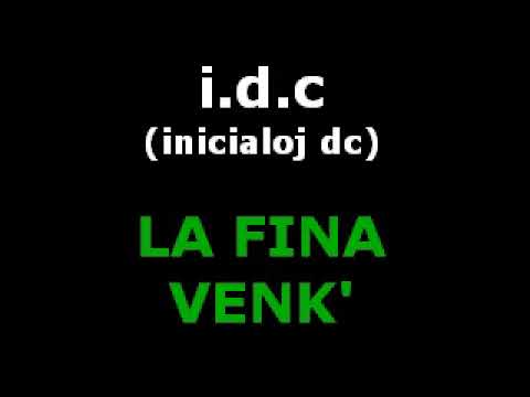 Inicialoj dc – La fina venk’ (kantotekst-filmeto)