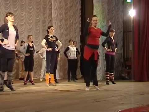 Мастер-класс по современной хореографии, часть 1