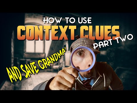 Context Clues Part 2: Cracking the Code (And Saving Grandma!)