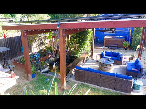 Solar Pergola, Freestanding solar patio, Solar patio