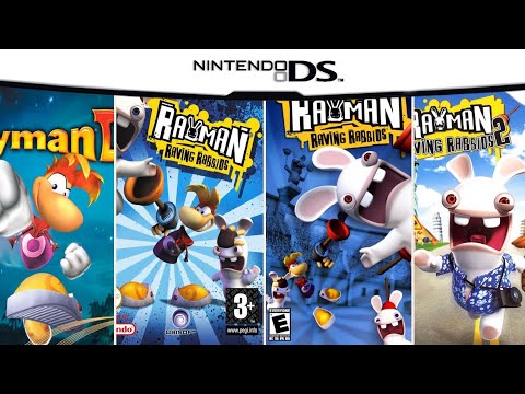 Evolution Rayman Games for DS
