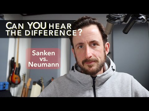 HyperCardioid Shootout! Sanken CS M1 vs  Neumann KM185