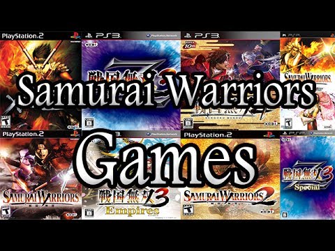 All Samurai Warriors Games For PLAYSTATION [2004-2014]
