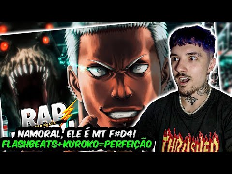 (ESSE É F#D4!) REAGINDO ao Rap do Jason Silver (KNB) - Dinossauro Imparável | Flash Beats | REACT