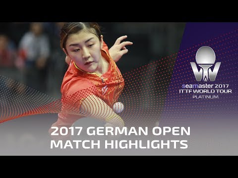 2017 German Open Highlights: Zhu Yuling vs Chen Meng (Final)
