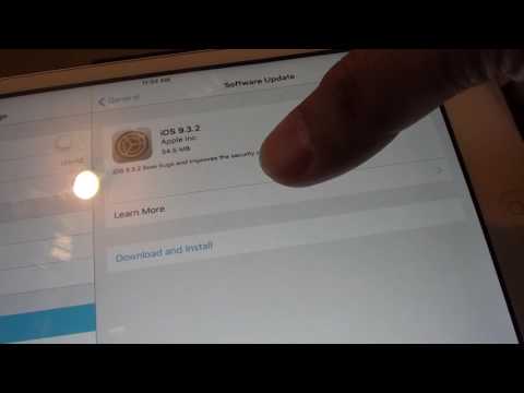 Update iOS 9.3.2 Can Brick Your iPad Pro - WARNING!!!
