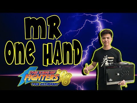 KOF 98 🖐 One Hand Match 🔥 [Camera Live Match] 🖐 Xiao Hai 小孩 vs Hechi VR 河池 VR 🤩 Xiao Hai is Genius 🤩