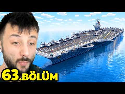 Mega UÇAK GEMİSİ 😎 MİNECRAFT 2026 - 63.Bölüm