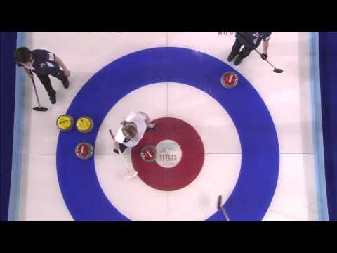 CURLING: WWCC 2013 Draw 3 - JPN vs DEN - HIGHLIGHTS
