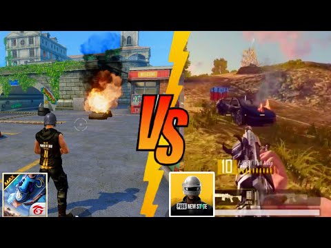 FREE FIRE MAX vs PUBG NEW STATE | Quick  Comparison
