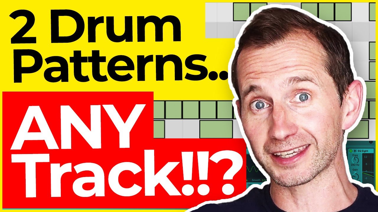 The ONLY 2 Drum Patterns You'll EVER Need (QUICK & EASY)! 🥁😎