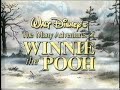 Winnie The Pooh Home Video Preview 2002 VHS