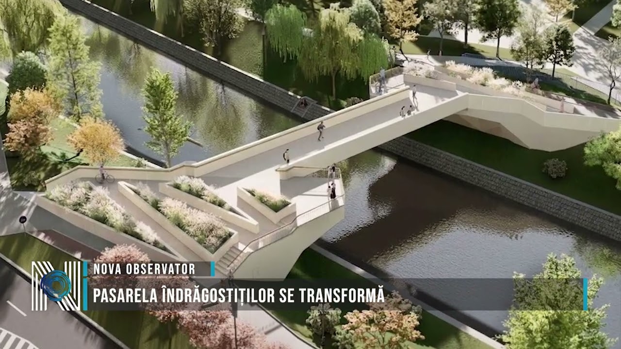 Pasarela Îndrăgostiților se transformă