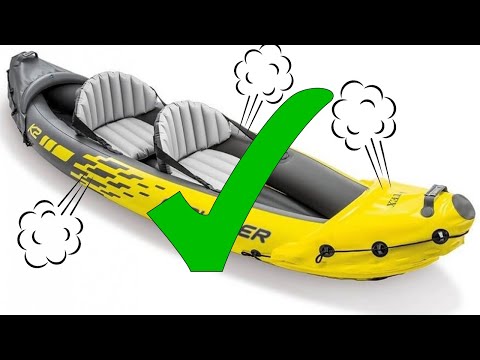 How to Repair Intex Explorer K2 Kayak Seam Puncture