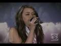 Miley Cyrus-I Miss You live on stage 