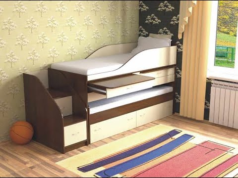 Детская двухъярусная кровать Дуэт-8 СлавМебель
