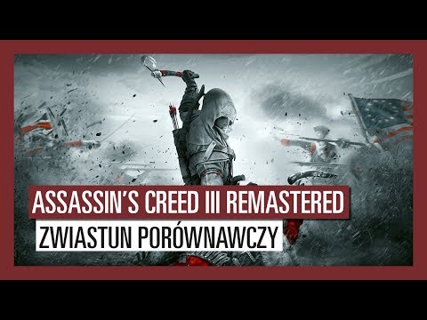 Assassin’s Creed III Remastered: Zwiastun porównawczy