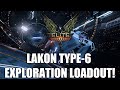 Elite Dangerous Lakon Type 6 Exploration Loadout