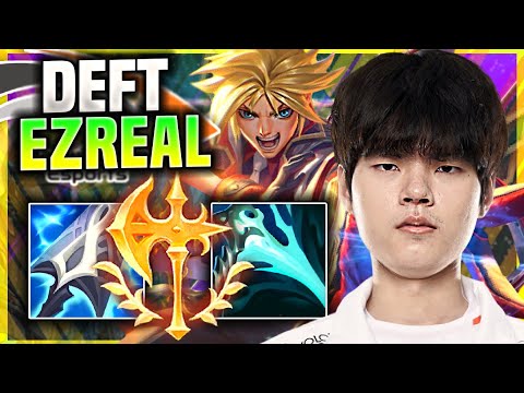 DEFT IS SO GOOD WITH EZREAL! - HLE Deft Plays Ezreal ADC vs Jinx! | Season 11