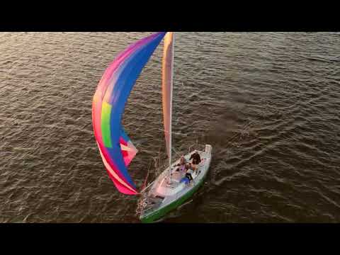 Happy Crew on J27 "Revenge"; Round Bay Sailing Assoc; 9/27/2023