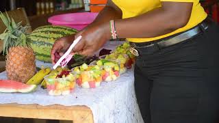 start a kibanda business and Learn to make fruit salad.