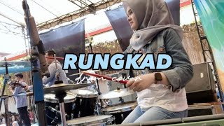 Download lagu RUNGKAD - Happy Asmara | drum split kendang (drum cam) feat Tia Afi mp3