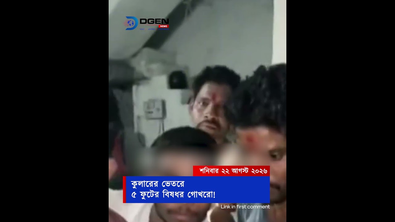 কুলারের ভেতরে ৫ ফুটের বিষধর গোখরো!