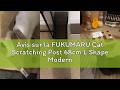 Avis Sur La FUKUMARU Cat Scratching Post 68cm L Shape Modern Cardboard Indoor Cat Scratching Post Ve