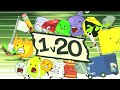 BFDIA 25 FIREY STEALS DREAM ISLAND ALL SCENES