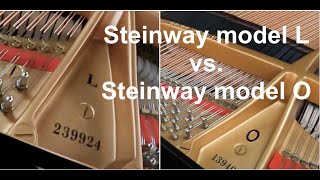 Video thumbnail for Steinway L vs Steinway O by CunninghamPiano