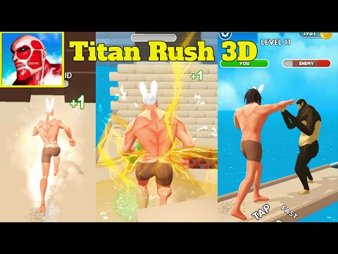Titan Rush 3D #level 10-16 #run