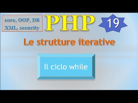 PHP 5.5 ITA 19: il ciclo while