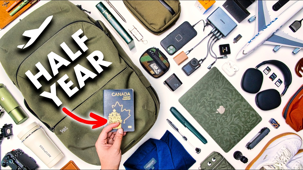 How a Digital Nomad Packs for 6 MONTHS of Work in 1 Bag