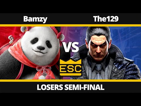 ESC 62 - Losers Semi-Final - Bamzy (Panda) Vs. The129 (Kazuya) - TEKKEN 8 UK Local Tournament