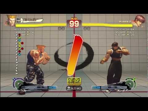 ACE EIRIN (Guile) vs SEIICHI SHIIBA (Guy)