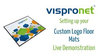 Custom Logo Floor Mat - [Vispronet]