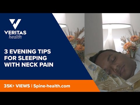 3 Evening Tips for Sleeping with Neck Pain