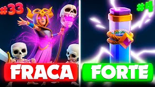 Ranqueando TODAS 37 Evoluções da PIOR para MELHOR - Deck Guide by Allan Franzotti