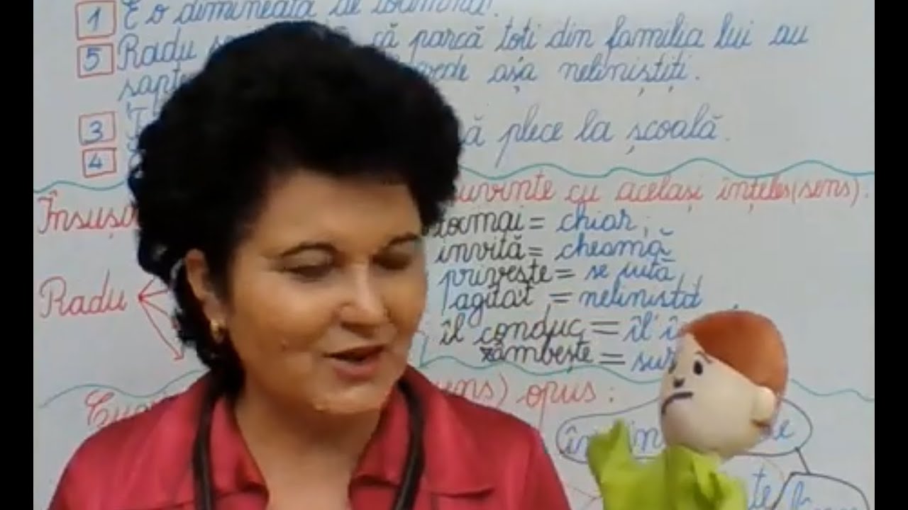056, Lectii online, CLR, clasa a II-a - Textul narativ - Ziua cand toti au 7 ani