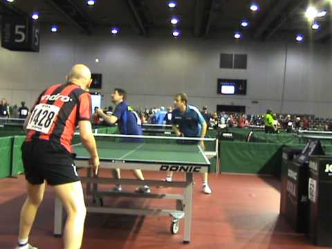 Table Tennis European Veterans Championships 2013 Boehm A Fejer Konnert vs Steffen Fetzner Birkner1
