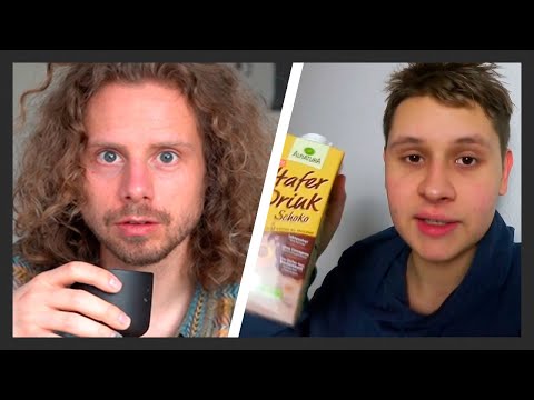Wir reagieren auf: EINE WOCHE LANG NUR VEGAN ERNÄHREN! 😱 - Selbstexperiment(ekelhaft😨) @Evanijo