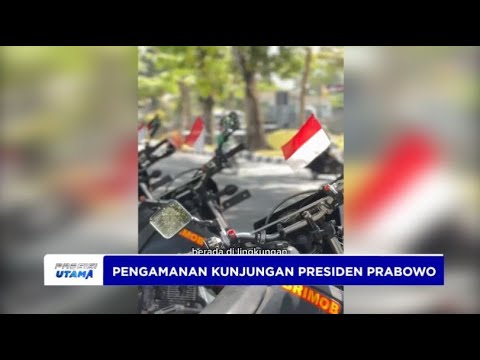 POLDA JATENG KERAHKAN 468 PERSONEL AMANKAN KUNJUNGAN PRESIDEN PRABOWO